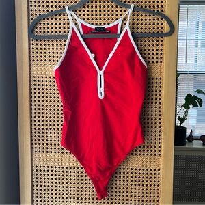 UO Red Bodysuit